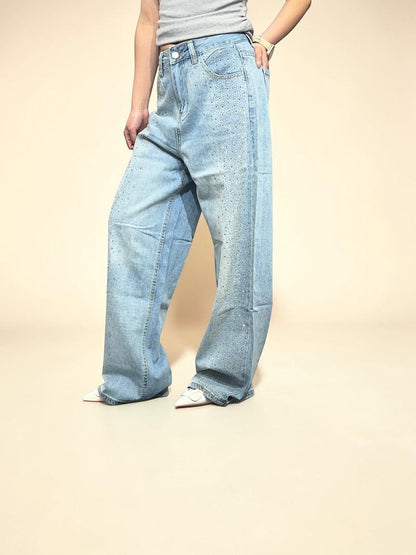 Acid Wash Baggy Jeans