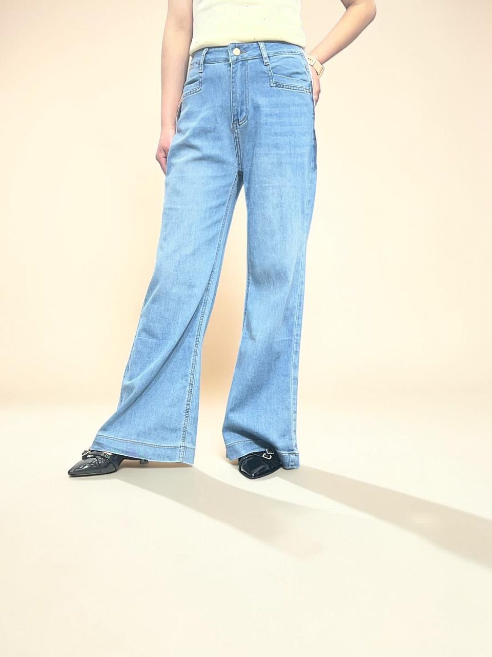 Loose Wide Leg Jeans