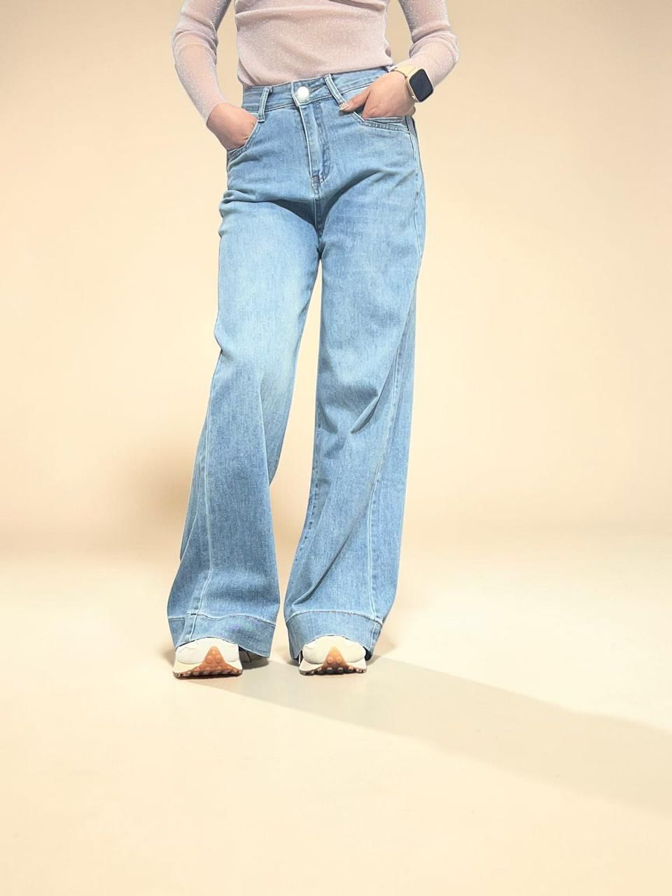Wide Straight Leg Jeans