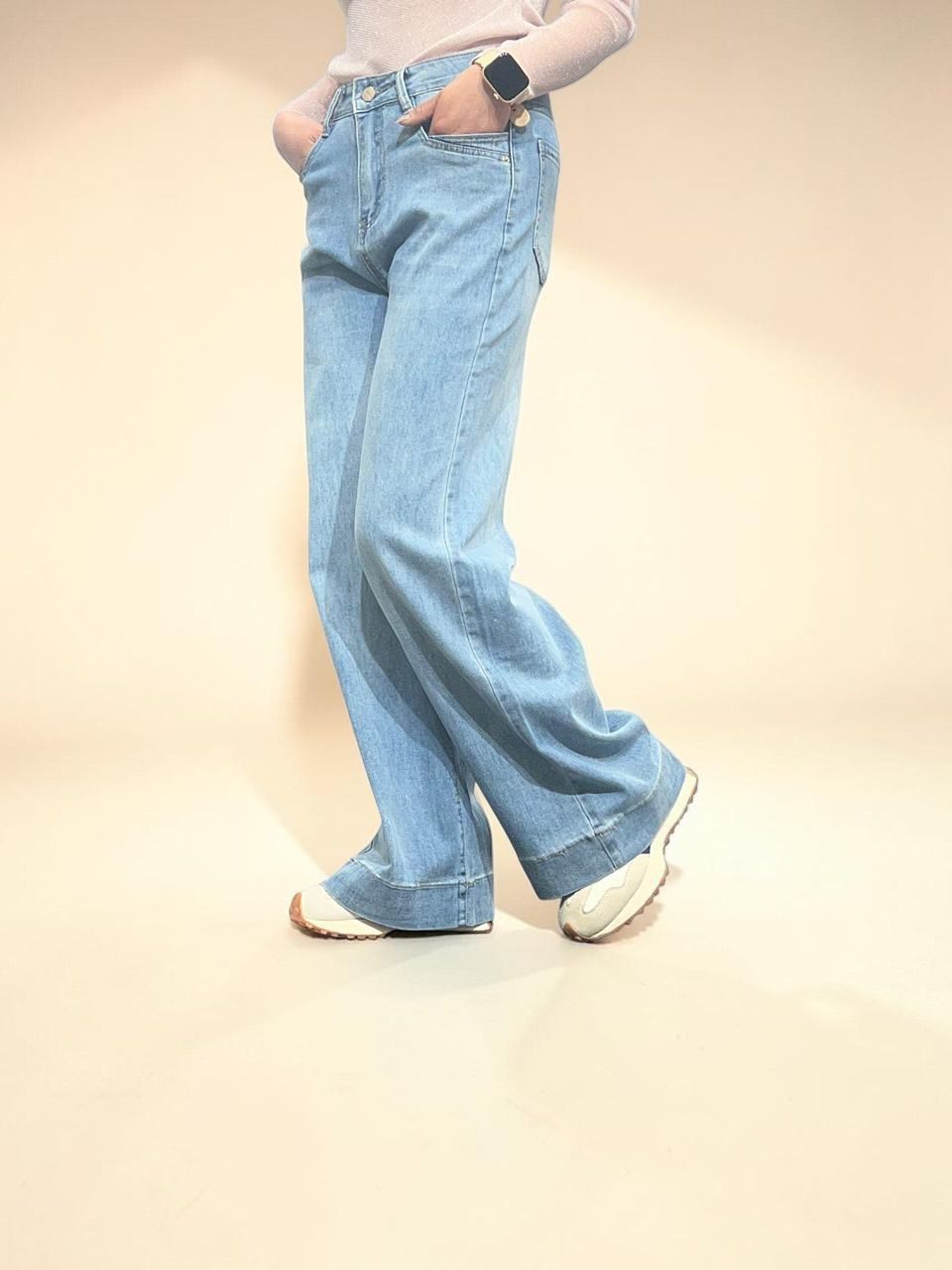 Wide Straight Leg Jeans