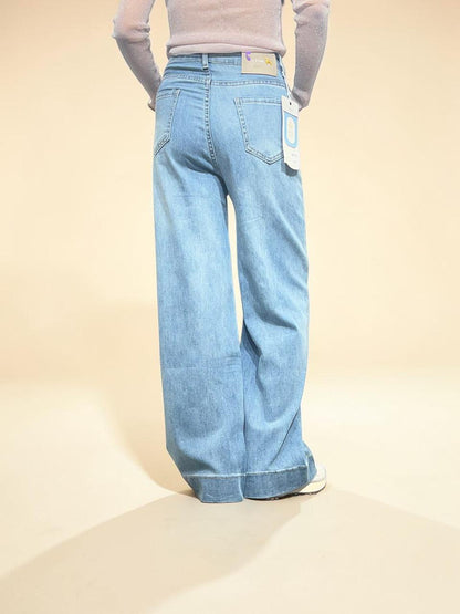 Wide Straight Leg Jeans