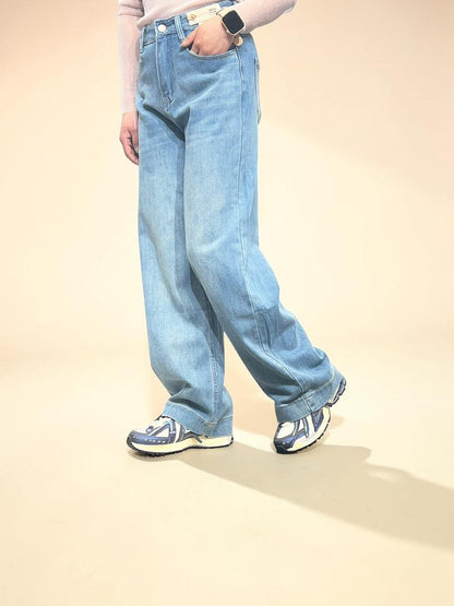 Barrel-leg Jeans
