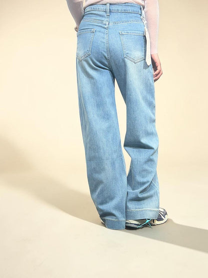 Barrel-leg Jeans