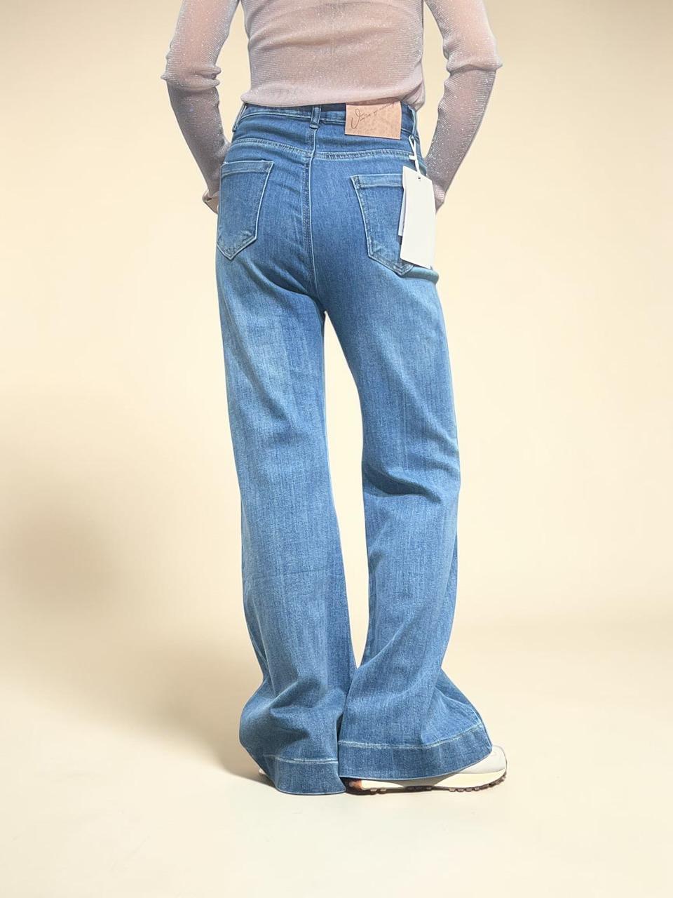 High-rise Wide Leg Jeans