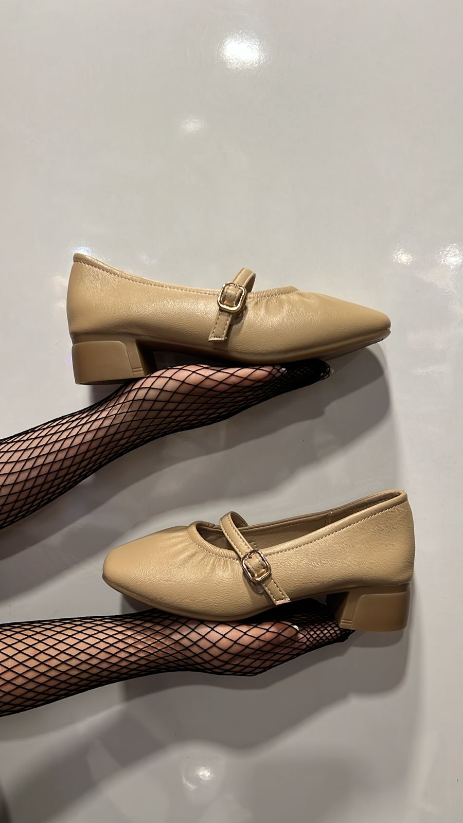 Elegant Mary Jane Block Heels