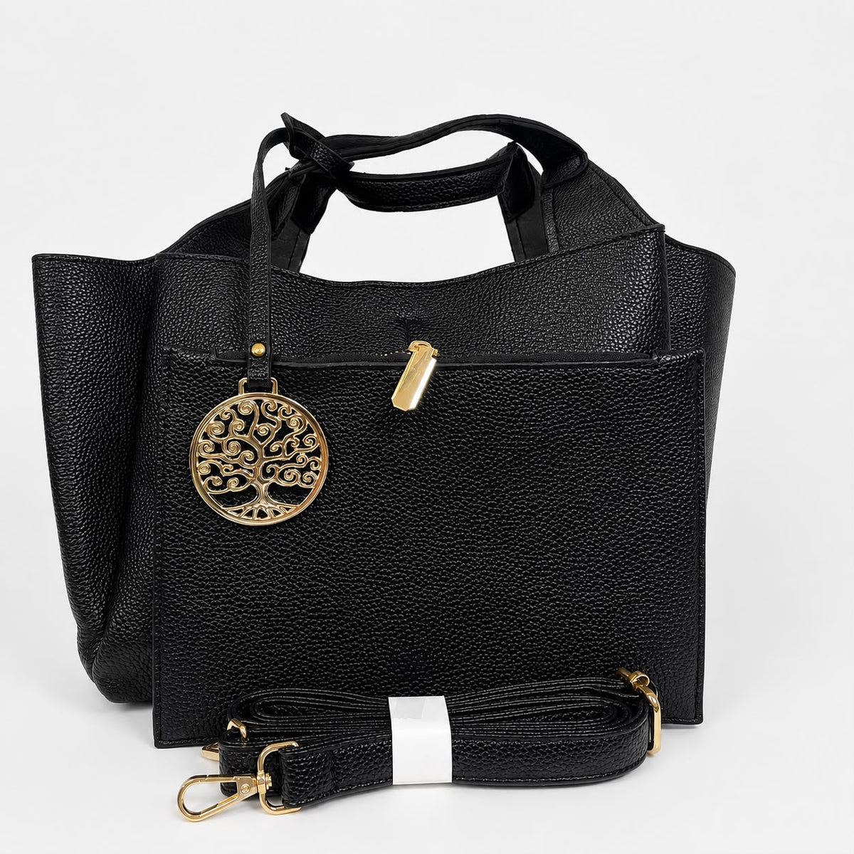Tote Bag Set With Detachable Pouch