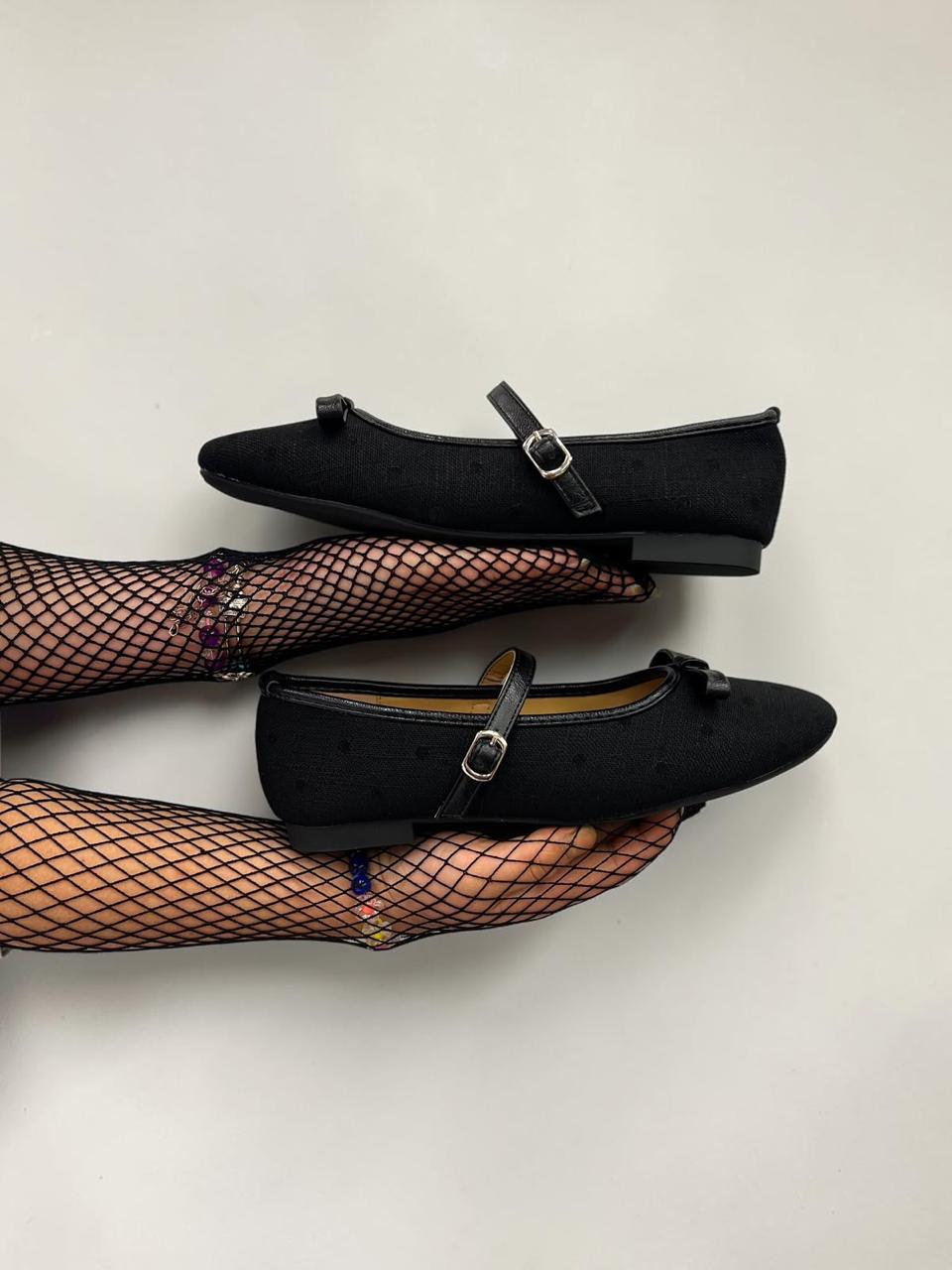 Polka Dot Ballet Flats