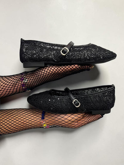 Elegant Lace Mary Jane
