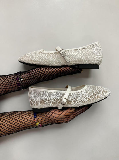 Elegant Lace Mary Jane
