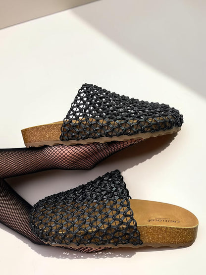Woven Mesh Cork Slide