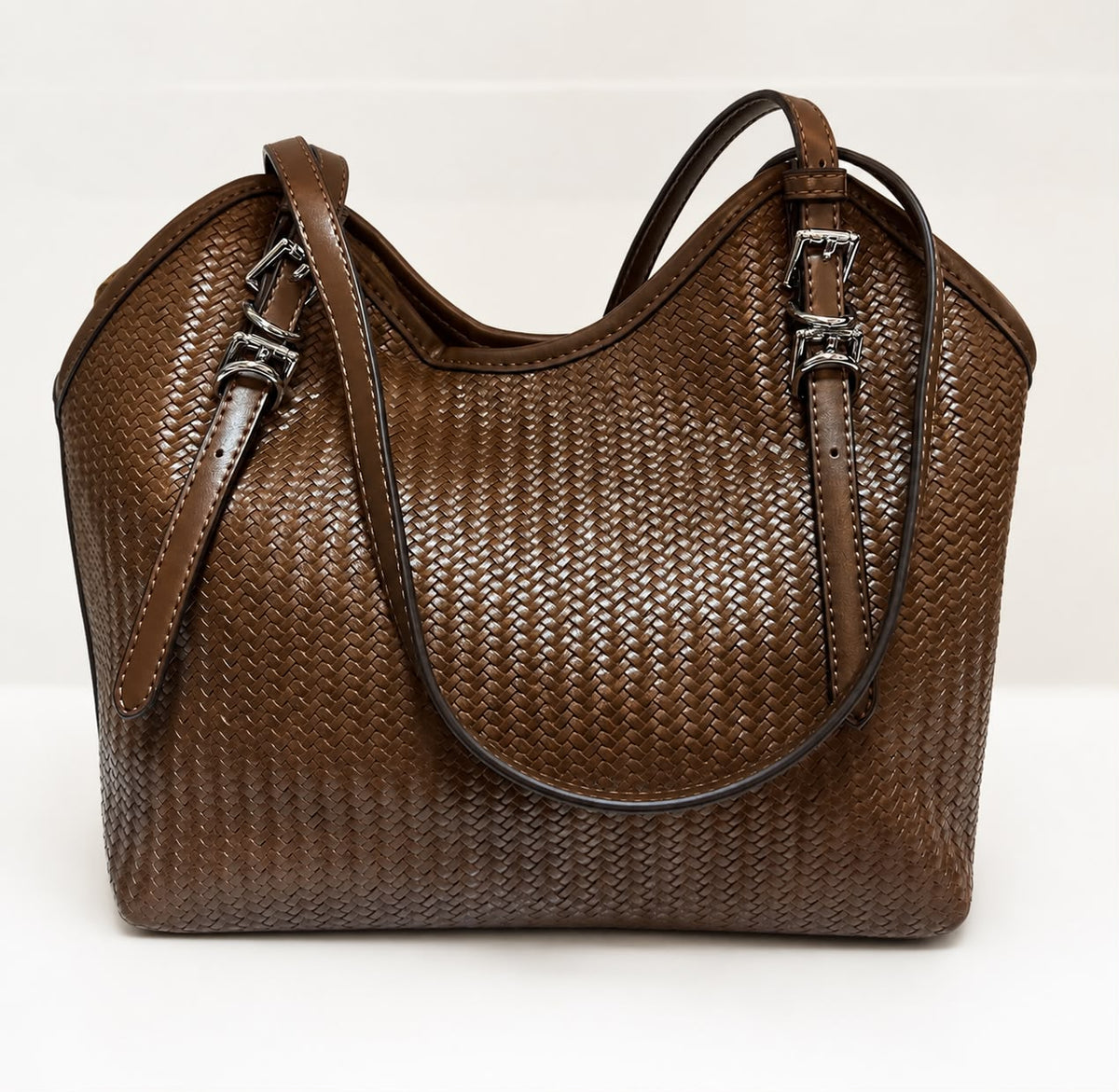 Woven Hobo Tote Bag
