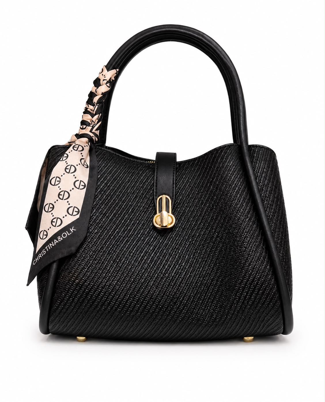 Accent Structured Tote Bag