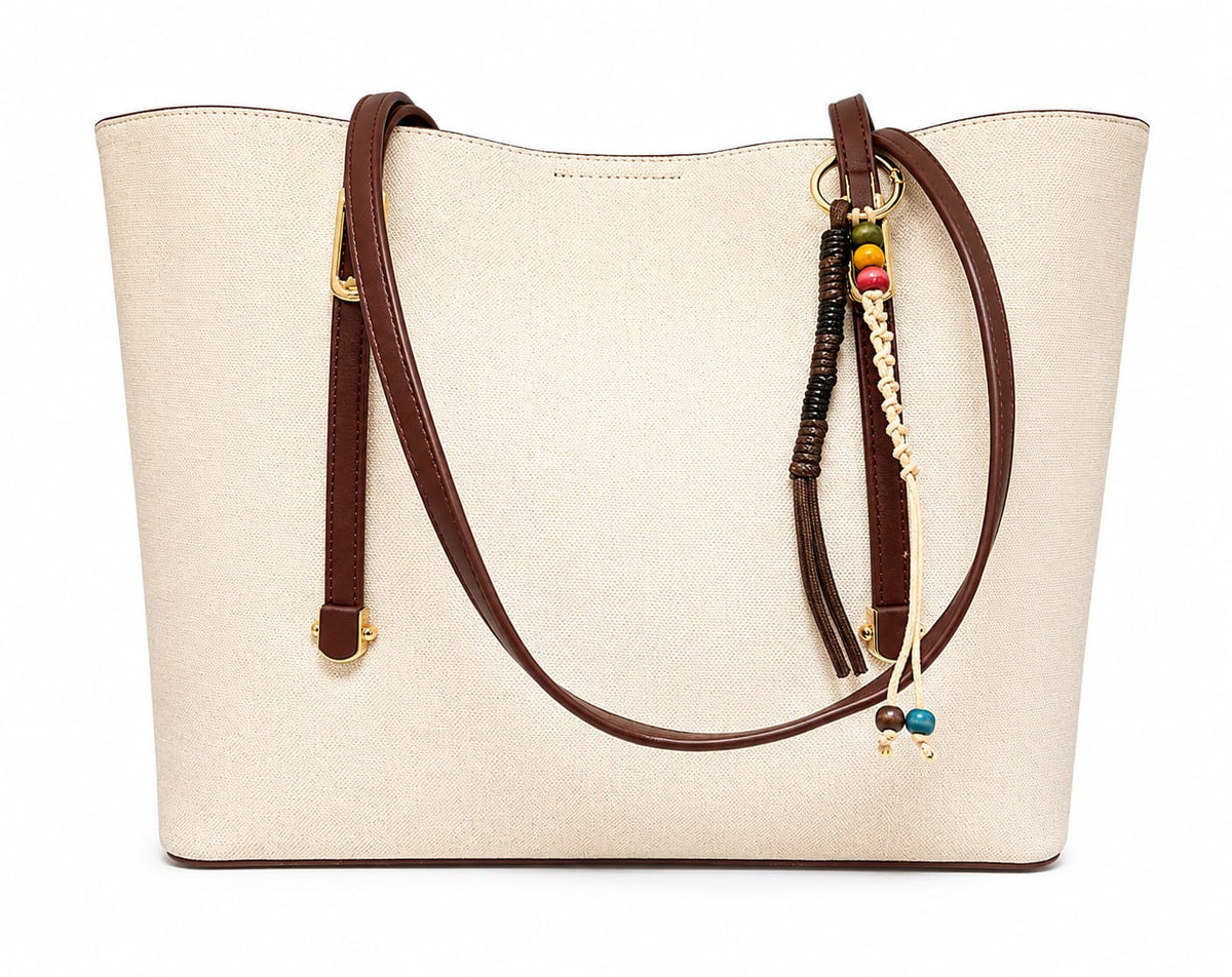 Sandstone Charm Tote Bag