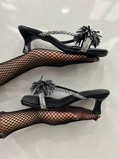 Spark Tassel Heels