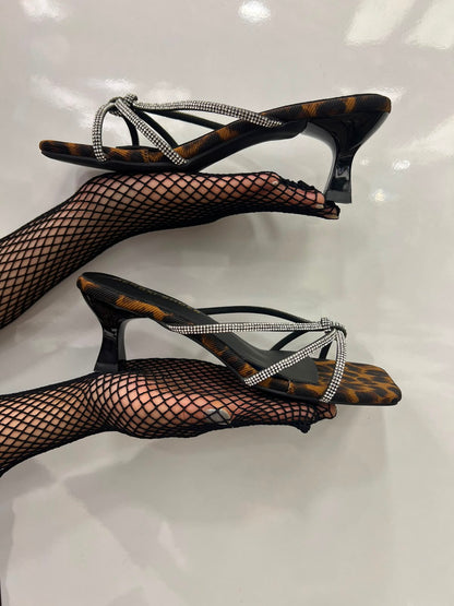 Crystal Luxe Heels