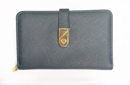 Ivory Heart Clasp Wallet