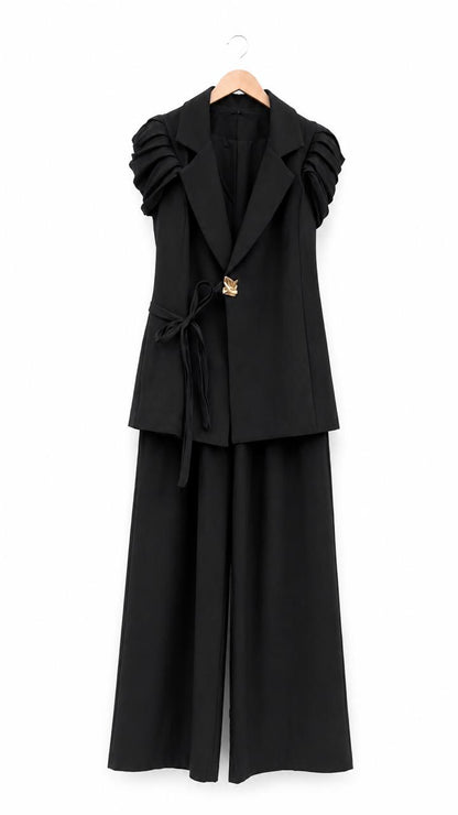 Elegance Two-Piece Pant Set