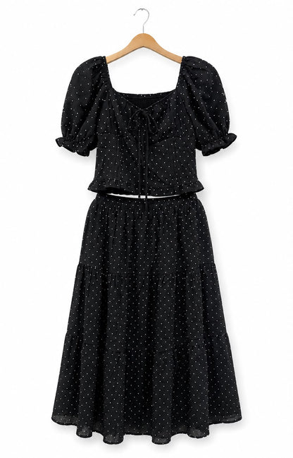 Polka Charm Co-Ord Set