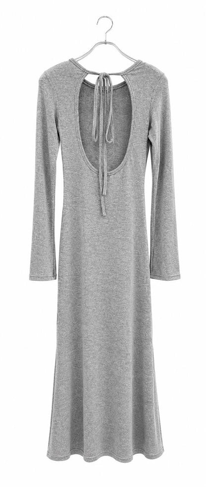 Cocoa Cross Back Midi Dress