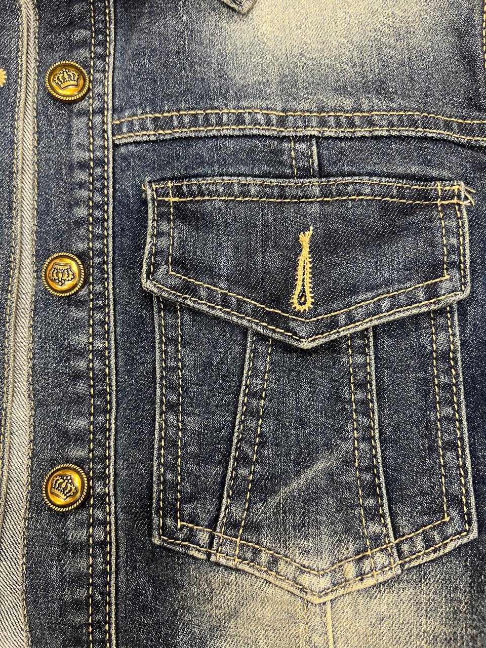 Vintage Washed Denim Jacket