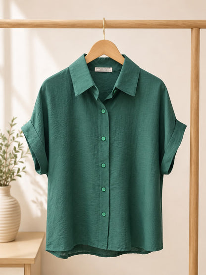 Roll-Sleeve Shirt