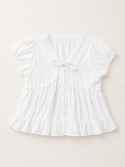 Charm Peplum Top
