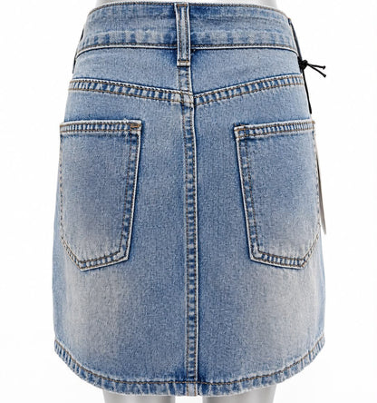 Denim Mini Skirt