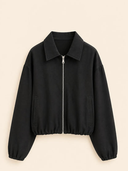 Mocha Classic Zip Jacket