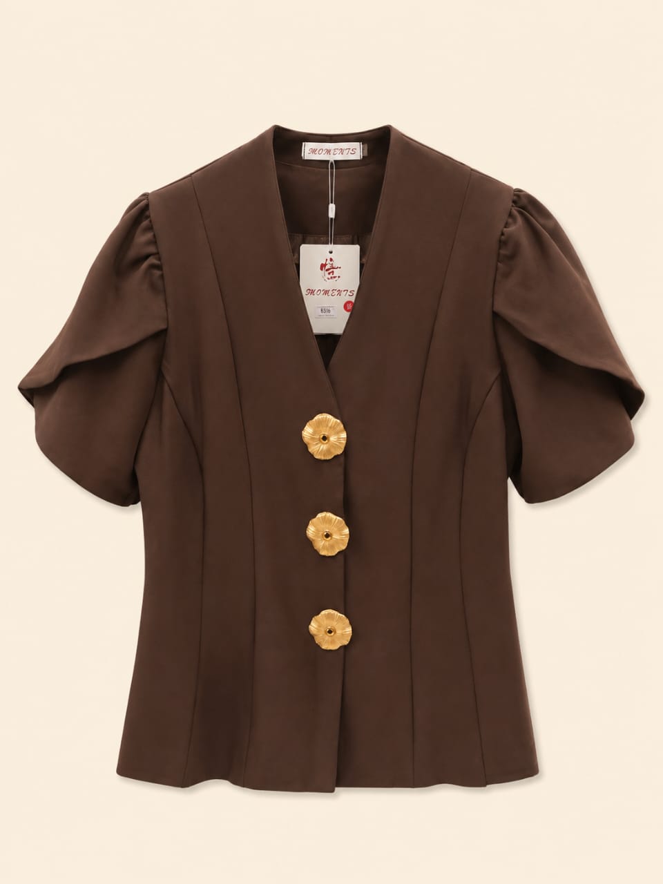 Blossom Button-Top