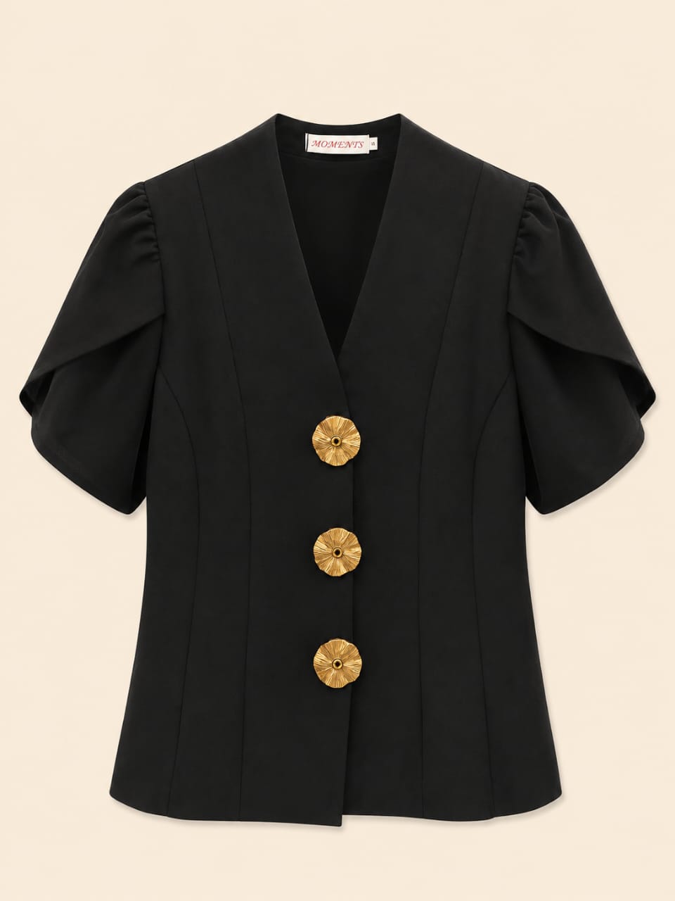 Blossom Button-Top