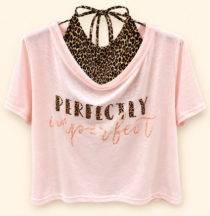 Leopard Charm Crop Top