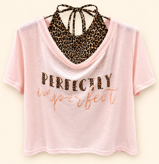 Leopard Charm Crop Top