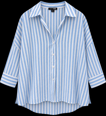 Stripe Collared Shirt