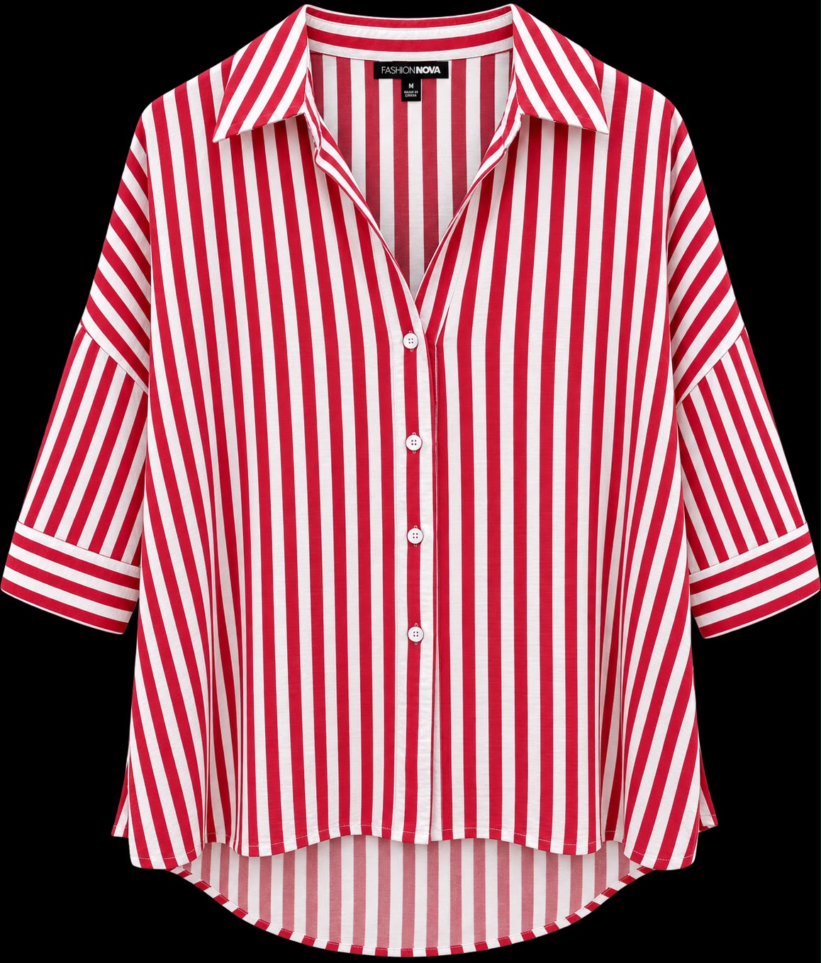 Stripe Collared Shirt