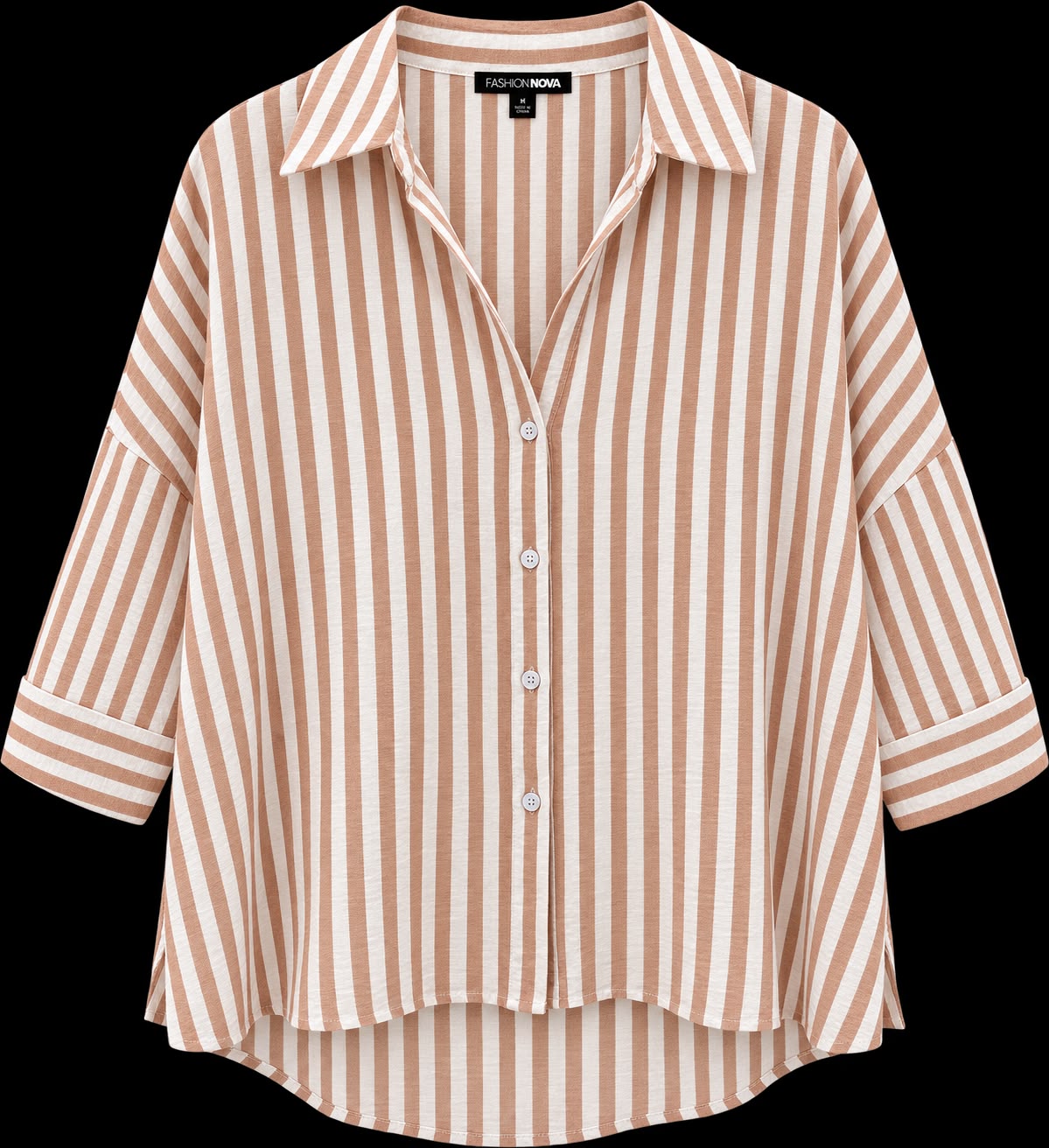 Stripe Collared Shirt
