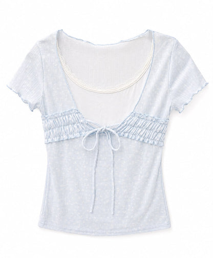 Tie-Front Top