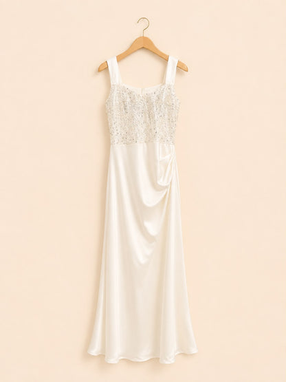 Satin Maxi Dress