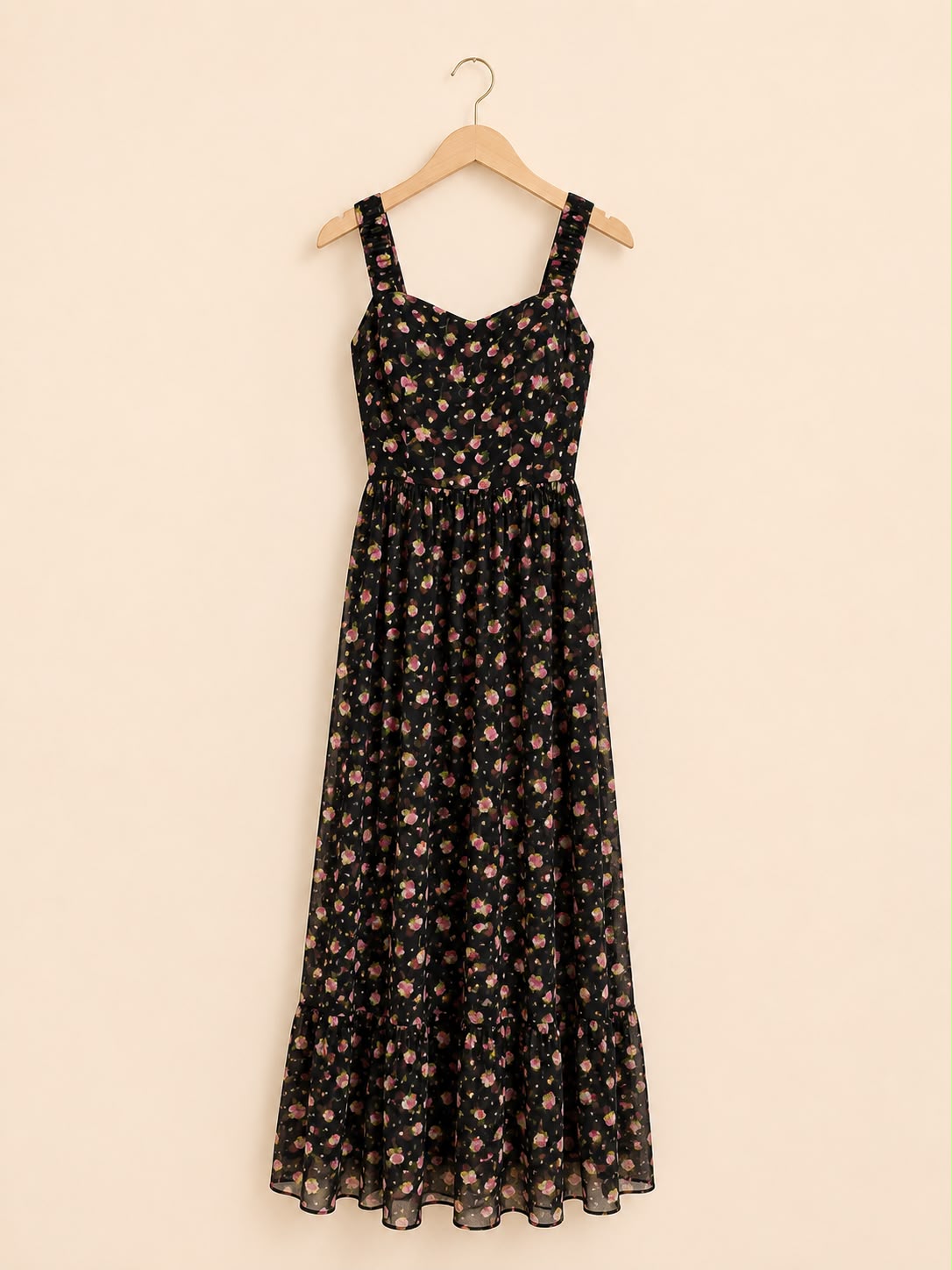 Floral Tiered Maxi Dress