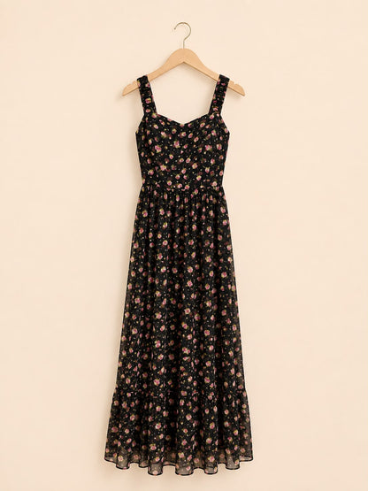 Floral Tiered Maxi Dress